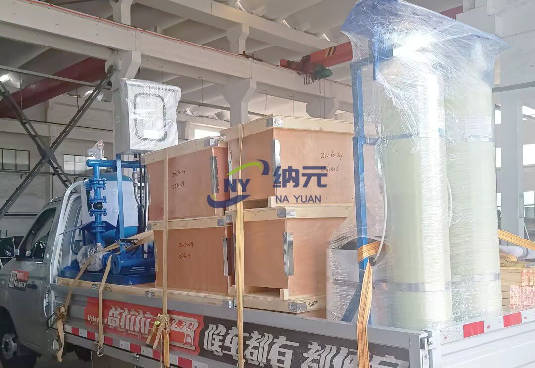 發(fā)貨揚(yáng)州新能源汽車(chē)安全電池零部件定制化廠(chǎng)房項(xiàng)目-3#廠(chǎng)房項(xiàng)目的定壓補(bǔ)水裝置和軟化水設(shè)備！